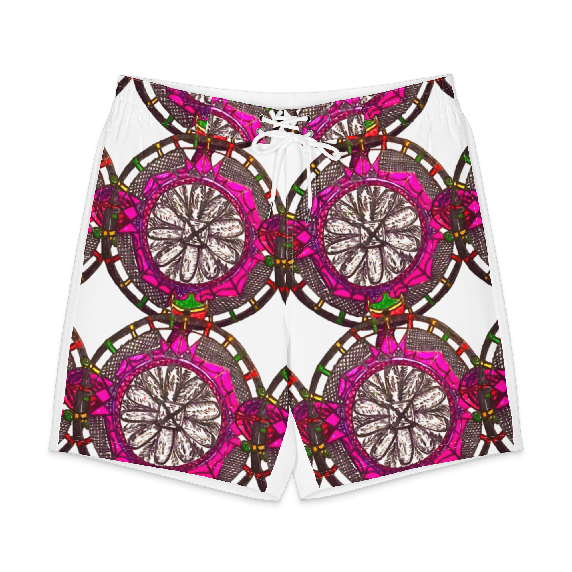 Cosmic plate Men's Board Shorts - Image 2