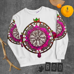 Cosmic plate Unisex Sweatshirt