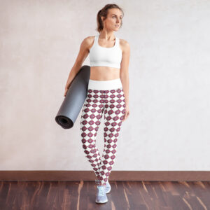 Cosmic plate Yoga Leggings