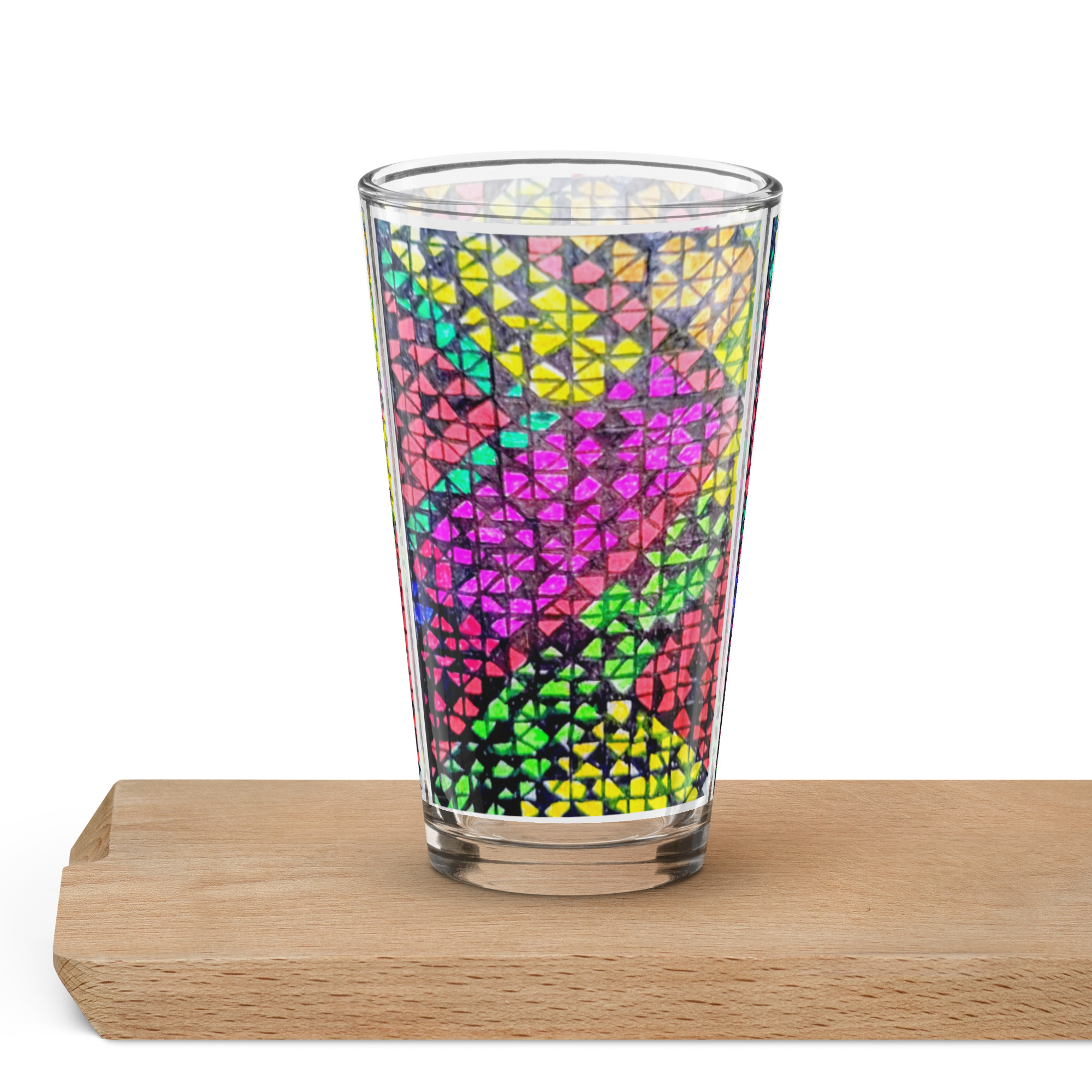 Cosmic magic Shaker pint glass