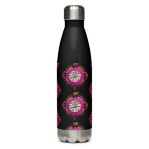 Cosmic plate Stainless steel water bottle