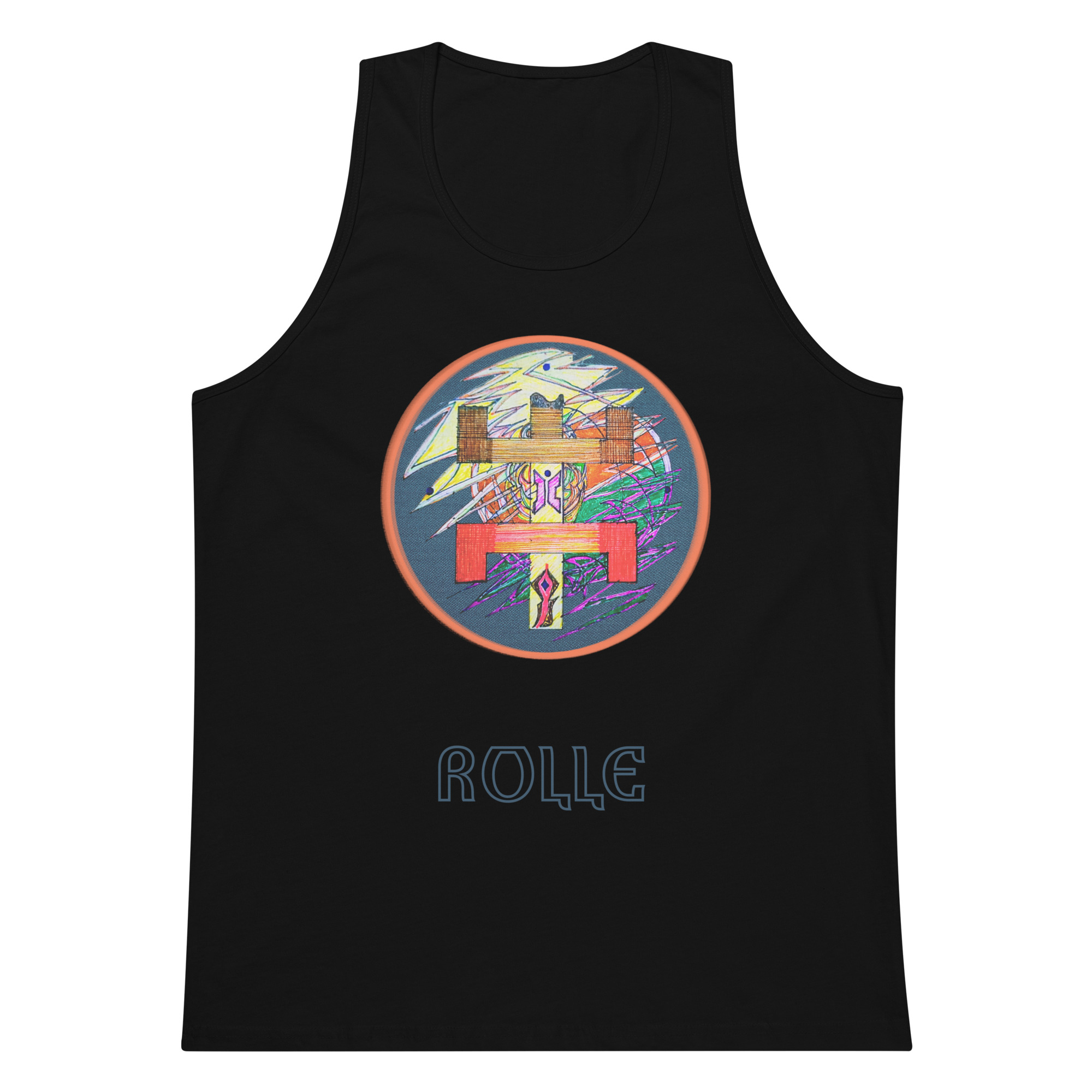 Cosmic tree Men’s premium tank top
