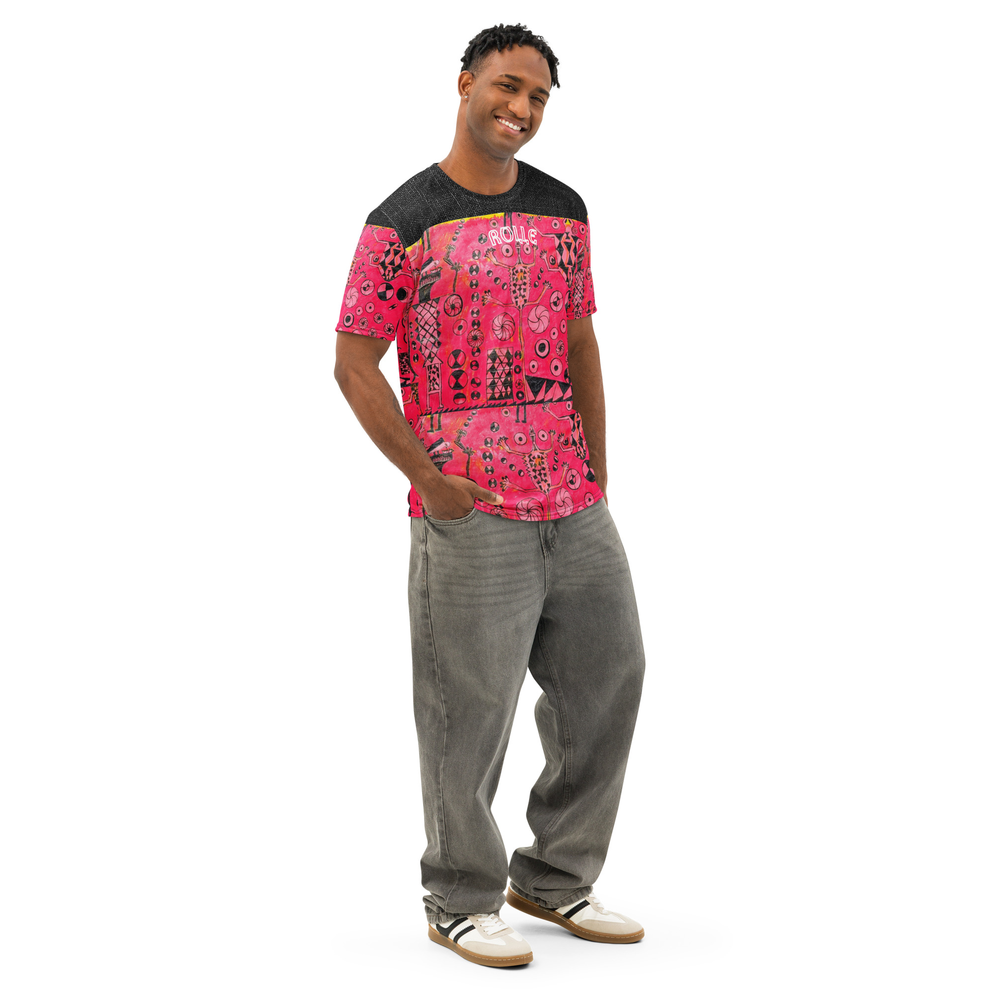 Springtime Men’s cotton crew neck t-shirt - Image 3