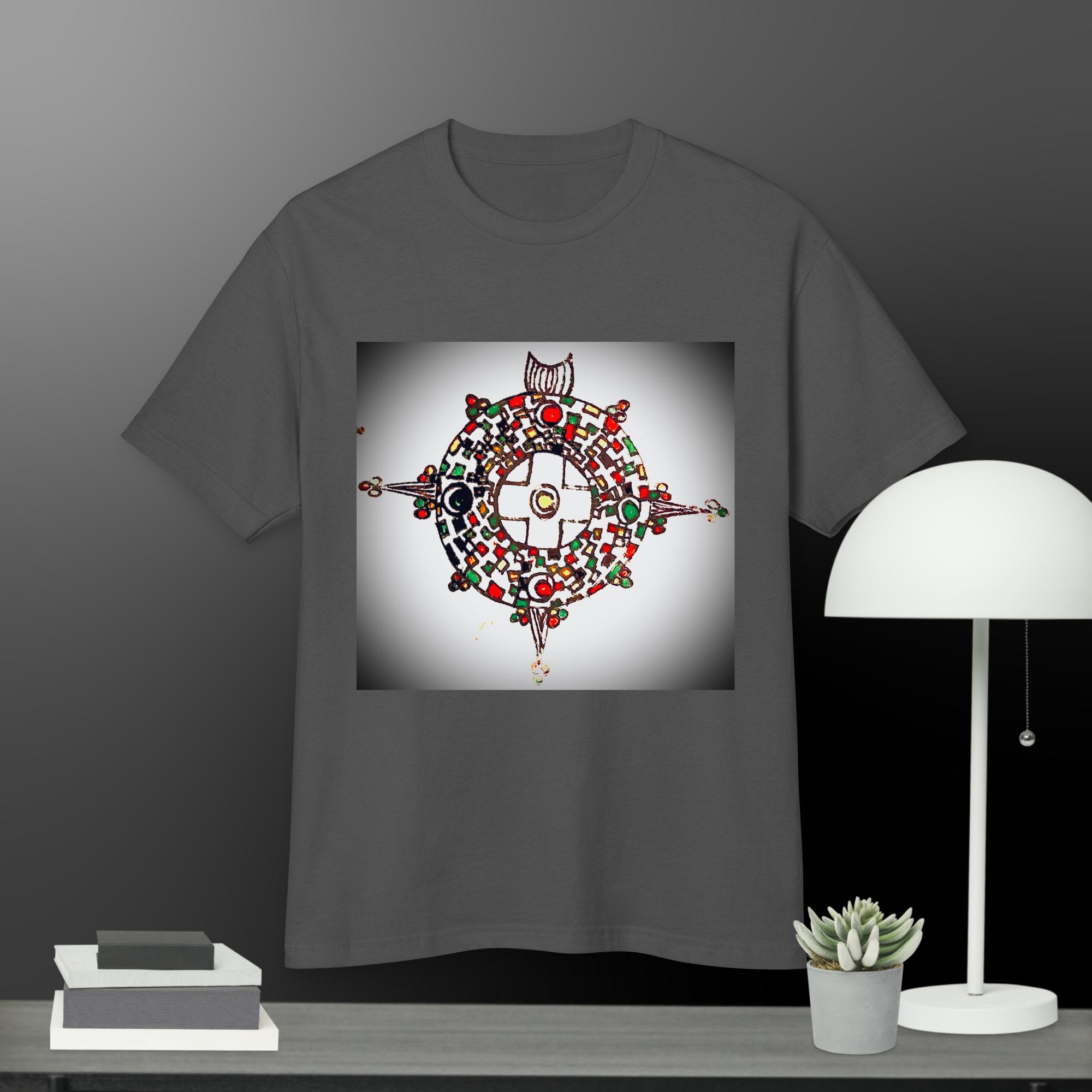 Cosmic star Garment-dyed heavyweight cotton tee